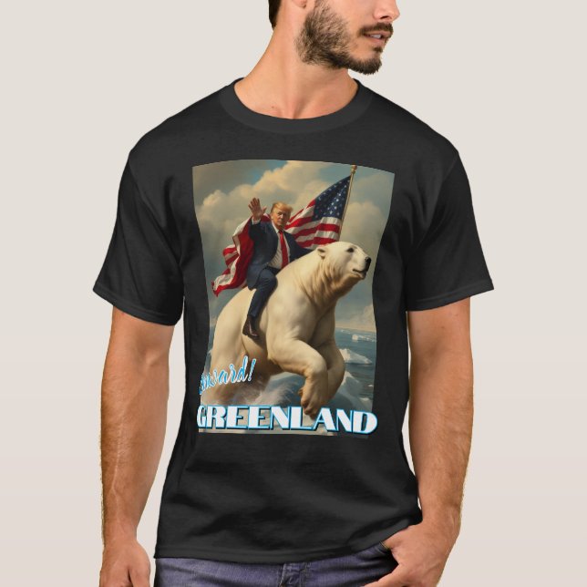 Camiseta Trump en Groenlandia (Anverso)