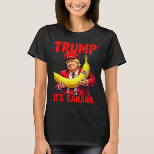 Camiseta Trump es banana (a escala) gracioso meme 1