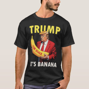 Camiseta Trump es gracioso el estrellamiento bananero (a es