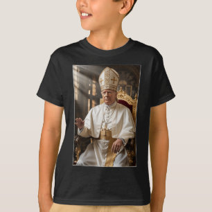 Camiseta Trump es gracioso, Trump es un retro cristiano en