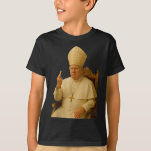 Camiseta Trump es gracioso, Trump es un retro cristiano en