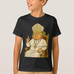 Camiseta Trump es gracioso, Trump es un retro cristiano en