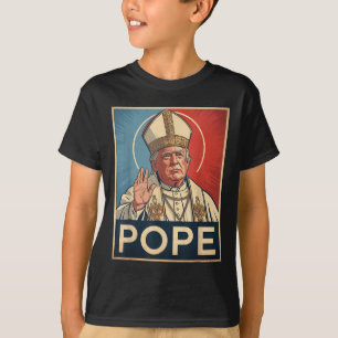 Camiseta Trump es gracioso, Trump es un retro cristiano en