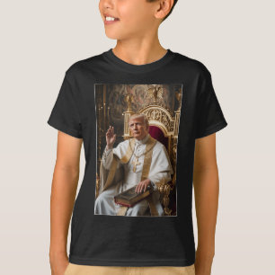 Camiseta Trump es gracioso, Trump es un retro cristiano en