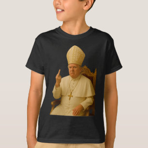 Camiseta Trump es gracioso, Trump es un retro cristiano en