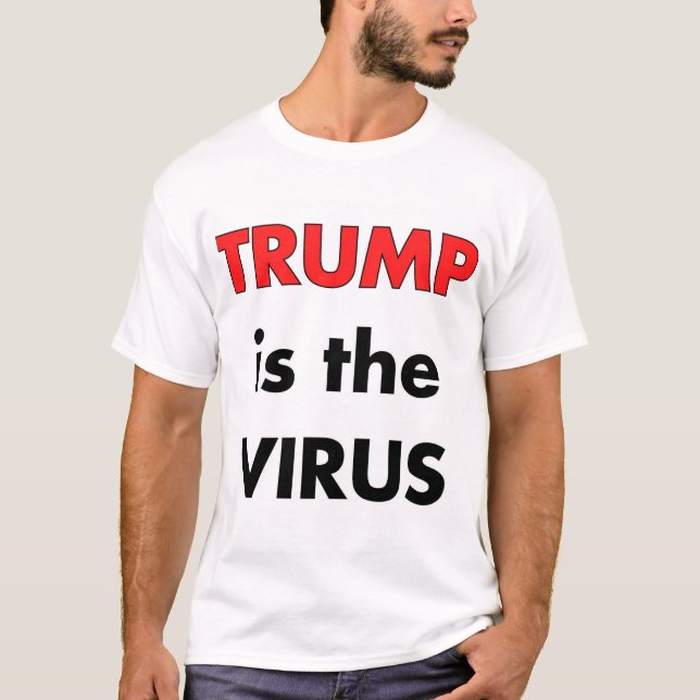 Camiseta Trump es la vacuna de virus (Anverso)