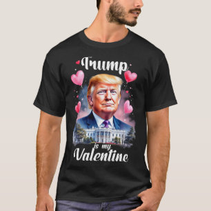 Camiseta Trump es mi divertido San Valentín patriótico