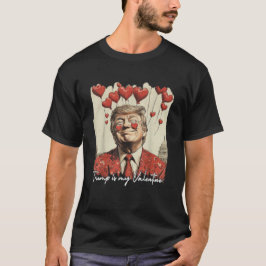 Camiseta Trump es mi presidente de San Valentín de Trump
