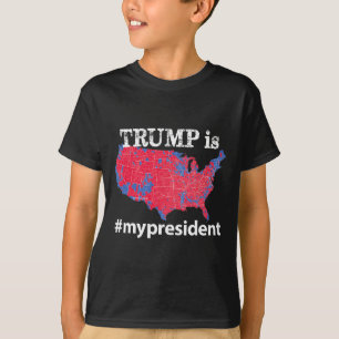 Camiseta Trump Es Mi Presidente Hashtag Elección Usa 2016 M