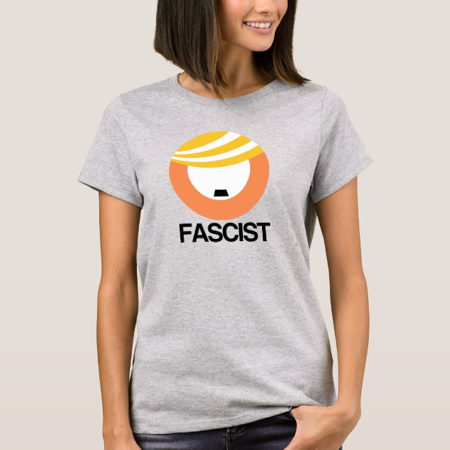 Camiseta Trump es un fascista (Anverso)
