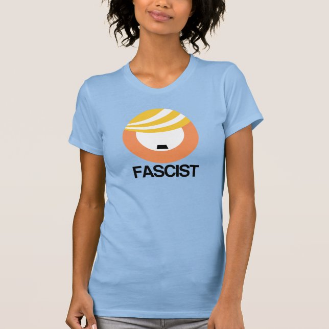 Camiseta Trump es un fascista (Anverso)