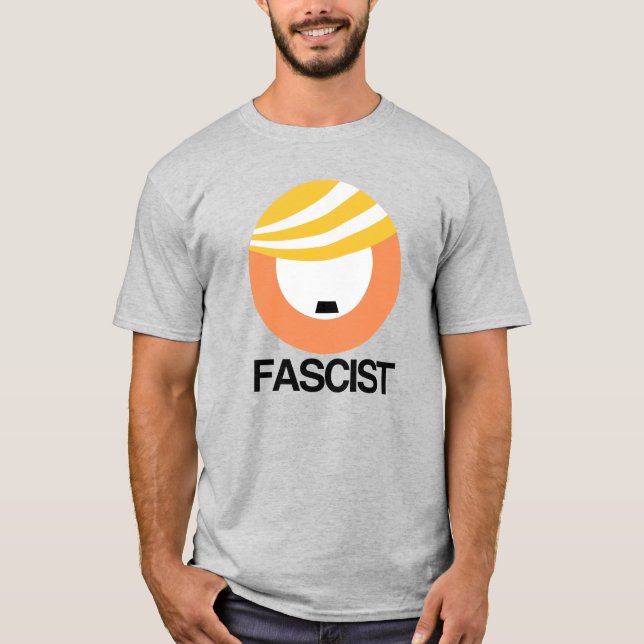 Camiseta Trump es un fascista (Anverso)