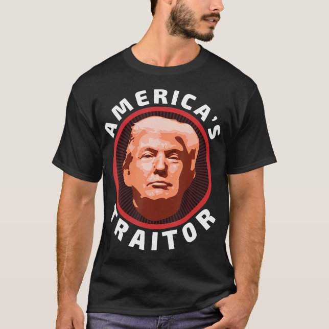Camiseta Trump es un traidor (Anverso)