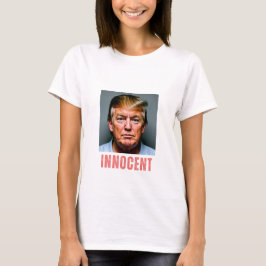 Camiseta Trump es una mujer inocente