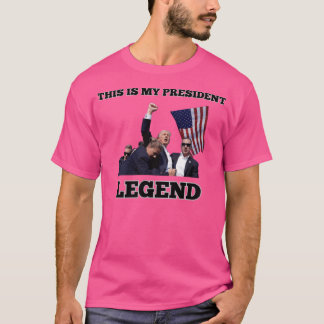 Camiseta Trump Esta Es Mi Leyenda Presidencial
