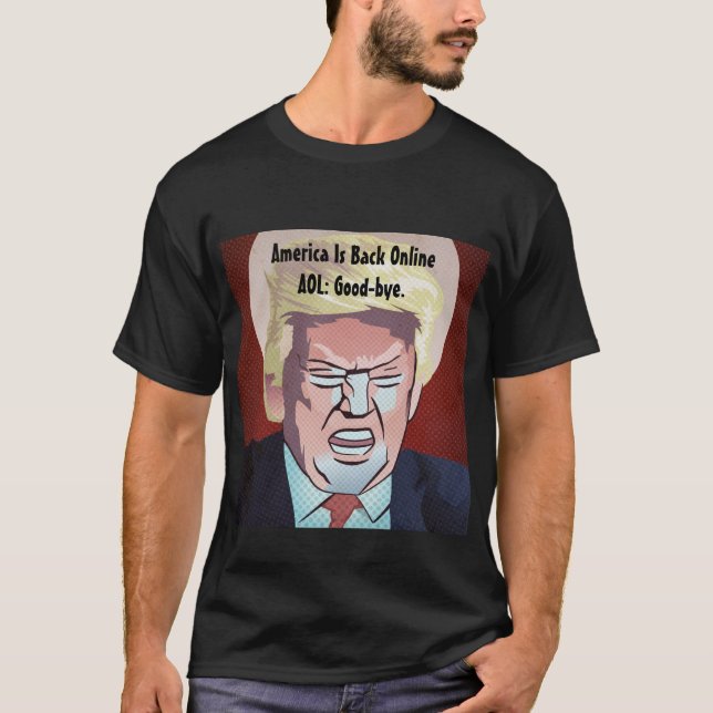 Camiseta Trump, Estados Unidos vuelve a estar en línea (Anverso)