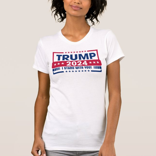 Camiseta Trump estoy contigo 2024 (Anverso)