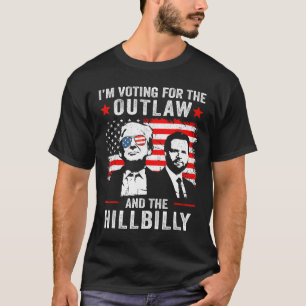 Camiseta Trump: Estoy votando por los ilegales y Hillbilly 