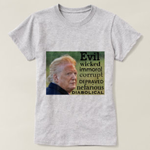 Camiseta Trump Evil T-Shirt