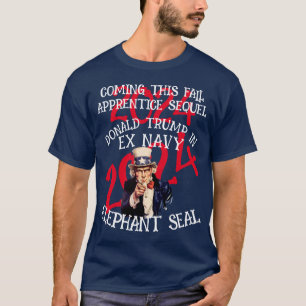 Camiseta Trump Ex Marina Sello Elefante Marino Lucha en Jau