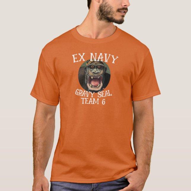 Camiseta Trump Ex Navy Elephant Seol Book Reality TV (Anverso)