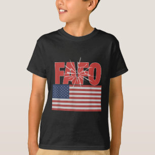 Camiseta Trump Fafo, curioso amigo de la bandera estadounid
