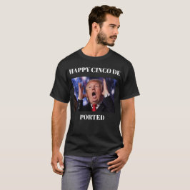 Camiseta Trump feliz Cinco de porciones