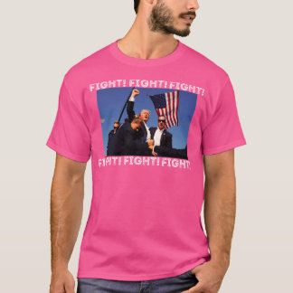 Camiseta Trump Fight Fight Fight