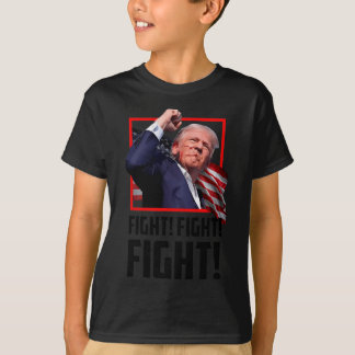 Camiseta Trump Fight Fight Fight