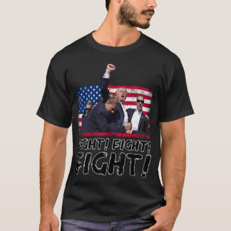 Camiseta Trump Fight Fight Fight