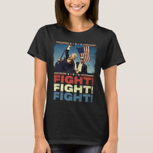 Camiseta Trump Fight Fight Fight
