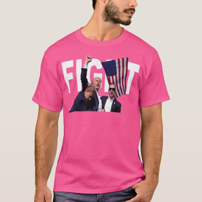 Camiseta Trump Fight Fight Fight (Anverso)