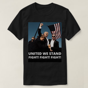 Camiseta Trump Fight Fight Fight