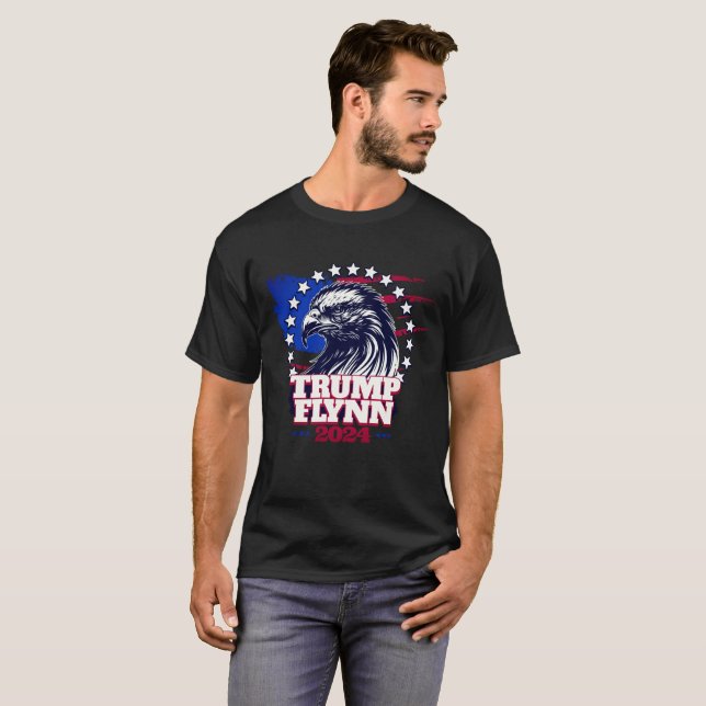 Camiseta Trump Flynn 2024 (Anverso completo)