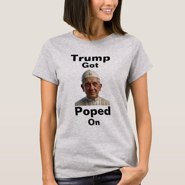 Camiseta Trump Fue Poped (Anverso)