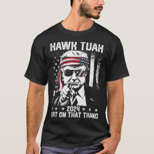 Camiseta Trump Funny Hawk Tush Esparce A Ese Thang
