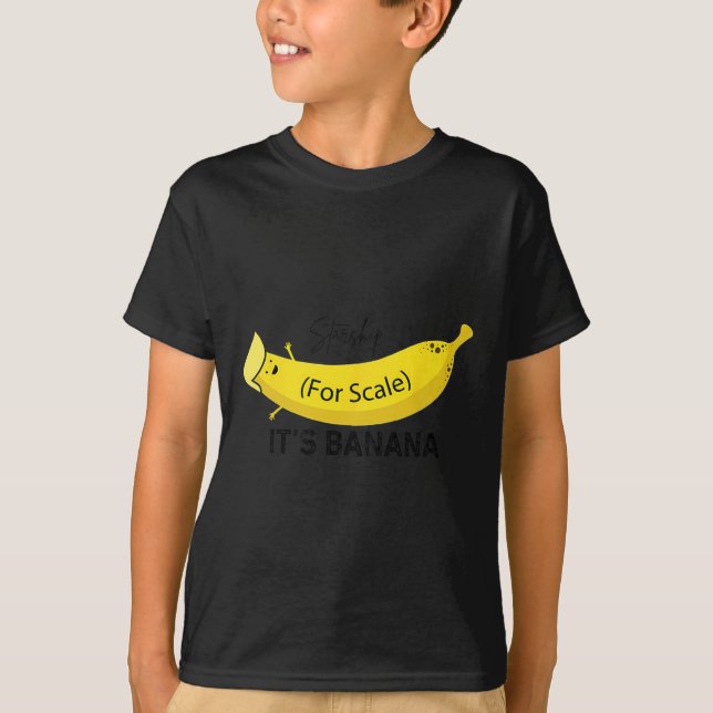 Camiseta Trump: Funny Trump, su estrella de la banana (a es (Anverso)