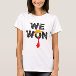 Camiseta Trump Ganamos 47° presidente de Trump