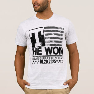 Camiseta Trump ganó 2024