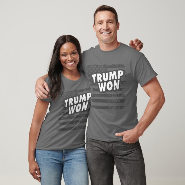 Camiseta Trump ganó 2024 (Unisexo)