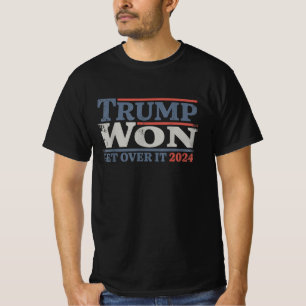 Camiseta Trump ganó las elecciones de 2024