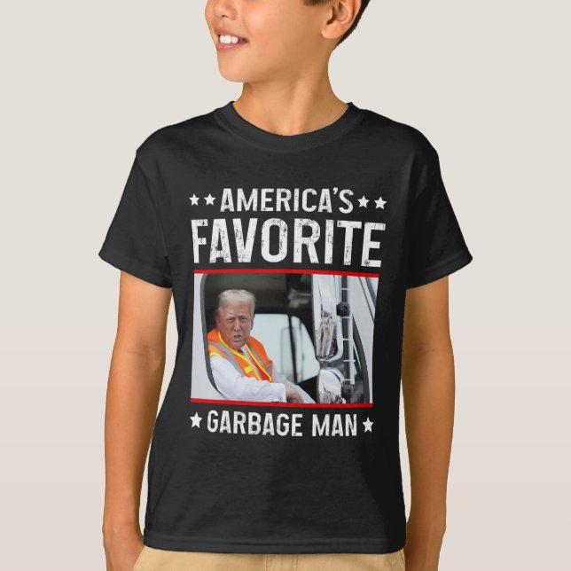 Camiseta Trump Garge Tru, el hombre de jardín favorito de E (Anverso)