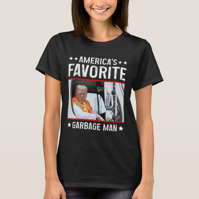 Camiseta Trump Garge Tru, el hombre de jardín favorito de E (Anverso)