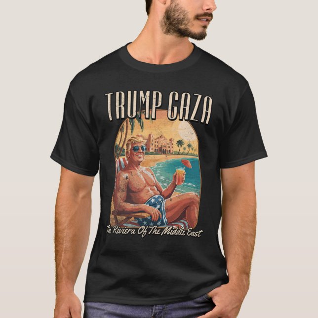 Camiseta Trump Gaza  (Anverso)