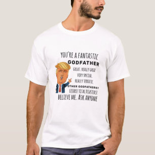 Camiseta Trump Godfather divertido regalo de cumpleaños