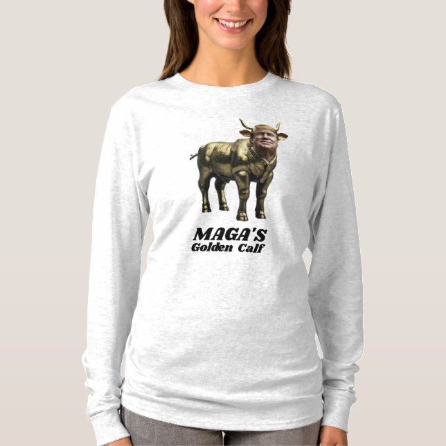 Camiseta Trump Golden Calf T-Shirt (Anverso)