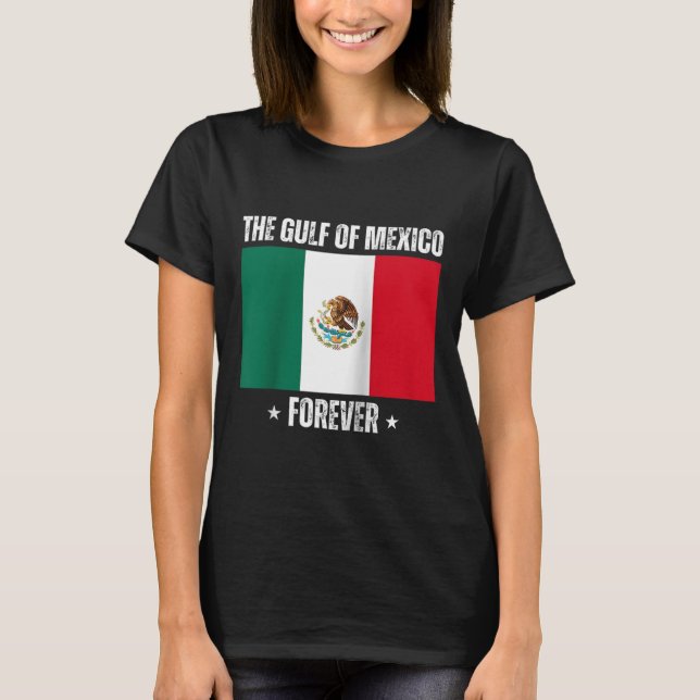 Camiseta Trump Golfo De México Por Siempre Liberal Anti Tru (Anverso)