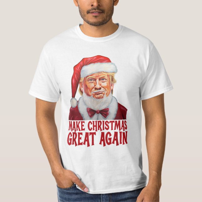 Camiseta Trump gracioso hace que los Navidades vuelvan a se (Anverso)