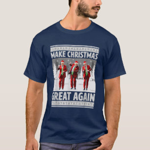 Camiseta Trump gracioso hace que Navidades sean grandes nue