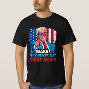 Camiseta Trump ha vuelto a ser grande en el día del preside